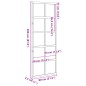 vidaXL Porta del Granaio Bianca 80x208 cm in Legno Massello di Pino vidaXL Porta del Granaio Bianca 80x208 cm in Legno Massello di Pino
