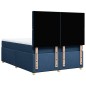 vidaXL Giroletto a Molle con Materasso Blu 140x200 cm in Tessuto vidaXL Giroletto a Molle con Materasso Blu 140x200 cm in Tessuto
