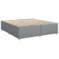 vidaXL Giroletto a Molle con Materasso Grigio Chiaro180x200 cm Tessuto vidaXL Giroletto a Molle con Materasso Grigio Chiaro180x200 cm Tessuto