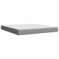 vidaXL Giroletto a Molle con Materasso Grigio Chiaro180x200 cm Tessuto vidaXL Giroletto a Molle con Materasso Grigio Chiaro180x200 cm Tessuto