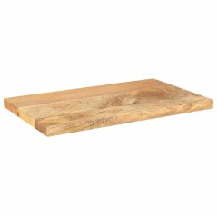 vidaXL Piano per Tavolo 40x20x3,8 cm Rettangolare Legno Massello Mango