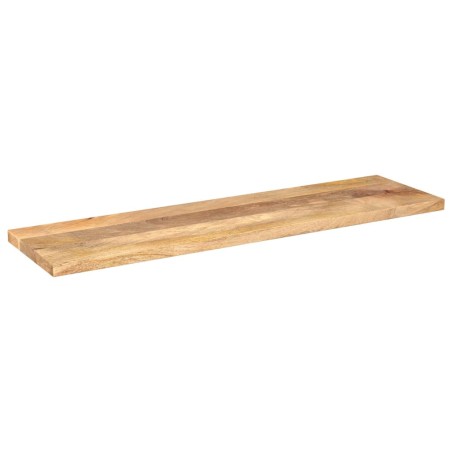 vidaXL Piano per Tavolo 100x20x3,8cm Rettangolare Legno Massello Mango