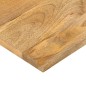 vidaXL Piano per Tavolo 100x20x3,8cm Rettangolare Legno Massello Mango vidaXL Piano per Tavolo 100x20x3,8cm Rettangolare Legno Massello Mango