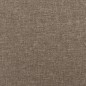 vidaXL Letto a Molle con Materasso e LED Tortora 120x190 cm in Tessuto vidaXL Letto a Molle con Materasso e LED Tortora 120x190 cm in Tessuto