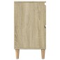 vidaXL Mobile Lavabo Rovere Sonoma 80x33x60 cm in Legno Multistrato vidaXL Mobile Lavabo Rovere Sonoma 80x33x60 cm in Legno Multistrato