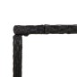 vidaXL Set Bar da Giardino 5 pz con Cuscini in Polyrattan Nero