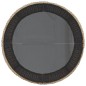 vidaXL Set Divani da Giardino Semicircolare 3 pz in Polyrattan Beige vidaXL Set Divani da Giardino Semicircolare 3 pz in Polyrattan Beige