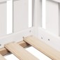vidaXL Giroletto Casetta Bambini Bianco 90x200 cm Legno Massello Pino vidaXL Giroletto Casetta Bambini Bianco 90x200 cm Legno Massello Pino