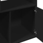 vidaXL Libreria Nera 70x36x189 cm in Legno Multistrato vidaXL Libreria Nera 70x36x189 cm in Legno Multistrato