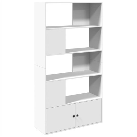 vidaXL Libreria Bianca 100x36x189 cm in Legno Multistrato