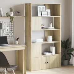 vidaXL Libreria Rovere Sonoma 100x36x189 cm in Legno Multistrato