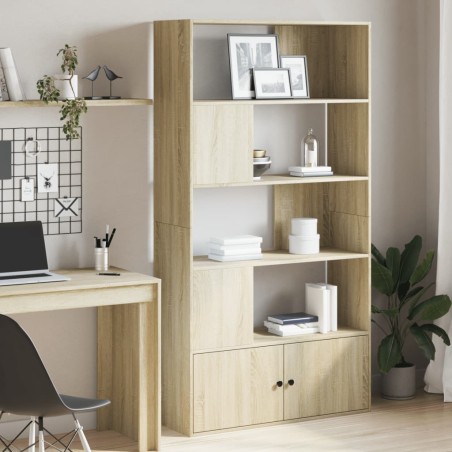 vidaXL Libreria Rovere Sonoma 100x36x189 cm in Legno Multistrato
