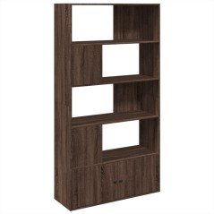 vidaXL Libreria Rovere Marrone 100x36x189 cm in Legno Multistrato
