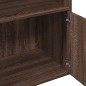 vidaXL Libreria Rovere Marrone 100x36x189 cm in Legno Multistrato vidaXL Libreria Rovere Marrone 100x36x189 cm in Legno Multistrato