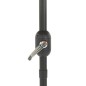 vidaXL Ombrellone Giardino LED e Palo in Acciaio Marrone 223x223x213cm vidaXL Ombrellone Giardino LED e Palo in Acciaio Marrone 223x223x213cm