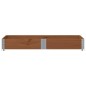 vidaXL Paretale per Pallet Marrone 150x100cm in Legno Massello di Pino vidaXL Paretale per Pallet Marrone 150x100cm in Legno Massello di Pino
