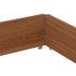 vidaXL Paretale per Pallet Marrone 150x100cm in Legno Massello di Pino vidaXL Paretale per Pallet Marrone 150x100cm in Legno Massello di Pino