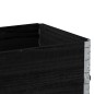 vidaXL Paretali per Pallet 2 pz Neri 100x50cm Legno Massello di Pino vidaXL Paretali per Pallet 2 pz Neri 100x50cm Legno Massello di Pino