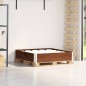 vidaXL Paretale per Pallet Marrone 100x100cm in Legno Massello di Pino vidaXL Paretale per Pallet Marrone 100x100cm in Legno Massello di Pino