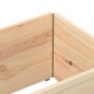 vidaXL Paretali per Pallet 2 pz 150x50 cm in Legno Massello di Pino vidaXL Paretali per Pallet 2 pz 150x50 cm in Legno Massello di Pino