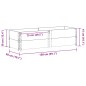vidaXL Paretali per Pallet 2 pz 150x50 cm in Legno Massello di Pino vidaXL Paretali per Pallet 2 pz 150x50 cm in Legno Massello di Pino