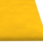 Pannelli Murali 12 pz Gialli 60x15 cm Velluto 1,08 m² Pannelli Murali 12 pz Gialli 60x15 cm Velluto 1,08 m²