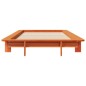 vidaXL Letto senza Materasso Marrone Cera 75x190 cm in Legno di Pino