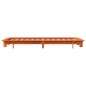 vidaXL Letto senza Materasso Marrone Cera 75x190 cm in Legno di Pino