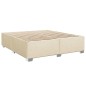 vidaXL Giroletto a Molle con Materasso Crema 180x200 cm in Tessuto vidaXL Giroletto a Molle con Materasso Crema 180x200 cm in Tessuto