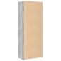 vidaXL Credenza Grigio Sonoma 70x42,5x185 cm in Legno Multistrato vidaXL Credenza Grigio Sonoma 70x42,5x185 cm in Legno Multistrato