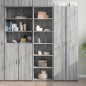 vidaXL Credenza Grigio Sonoma 50x41x185 in Legno Multistrato vidaXL Credenza Grigio Sonoma 50x41x185 in Legno Multistrato