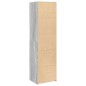 vidaXL Credenza Grigio Sonoma 50x41x185 in Legno Multistrato vidaXL Credenza Grigio Sonoma 50x41x185 in Legno Multistrato