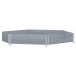 vidaXL Fioriera Rialzata Esagonale Grigia 160x160cm Legno di Pino vidaXL Fioriera Rialzata Esagonale Grigia 160x160cm Legno di Pino