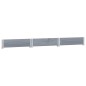 vidaXL Fioriera Rialzata Esagonale Grigia 160x160cm Legno di Pino vidaXL Fioriera Rialzata Esagonale Grigia 160x160cm Legno di Pino
