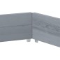 vidaXL Fioriera Rialzata Esagonale Grigia 160x160cm Legno di Pino vidaXL Fioriera Rialzata Esagonale Grigia 160x160cm Legno di Pino