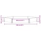 vidaXL Fioriera Rialzata Esagonale Grigia 160x160cm Legno di Pino vidaXL Fioriera Rialzata Esagonale Grigia 160x160cm Legno di Pino