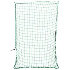vidaXL Rete per Rimorchio con Corda Elastica Verde 2,2x1,5 m in PP