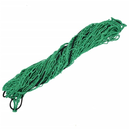 vidaXL Rete per Rimorchio con Corda Elastica Verde 2,2x1,5 m in PP