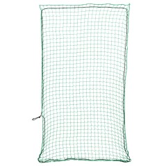 vidaXL Rete per Rimorchio con Corda Elastica Verde 2,7x1,5 m in PP