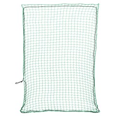 vidaXL Rete per Rimorchio con Corda Elastica Verde 4x3 m in PP