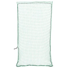 vidaXL Rete per Rimorchio con Corda Elastica Verde 6x3 m in PP