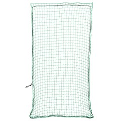 vidaXL Rete per Rimorchio con Corda Elastica Verde 8x3,5 m in PP