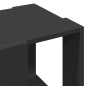 vidaXL Tavolino da Salotto Nero 32x32x30 cm in Legno Multistrato