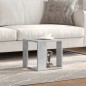 vidaXL Tavolino da Salotto Grigio Cemento 32x32x30cm Legno Multistrato