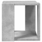 vidaXL Tavolino da Salotto Grigio Cemento 32x32x30cm Legno Multistrato