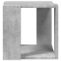 vidaXL Tavolino da Salotto Grigio Cemento 32x32x30cm Legno Multistrato