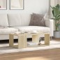 vidaXL Tavolino Salotto Rovere Sonoma 89,5x48x30 cm Legno Multistrato