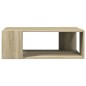 vidaXL Tavolino Salotto Rovere Sonoma 89,5x48x30 cm Legno Multistrato