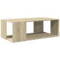 vidaXL Tavolino Salotto Rovere Sonoma 89,5x48x30 cm Legno Multistrato