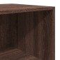 vidaXL Credenza Rovere Marrone 40x41x185cm in Legno Multistrato vidaXL Credenza Rovere Marrone 40x41x185cm in Legno Multistrato